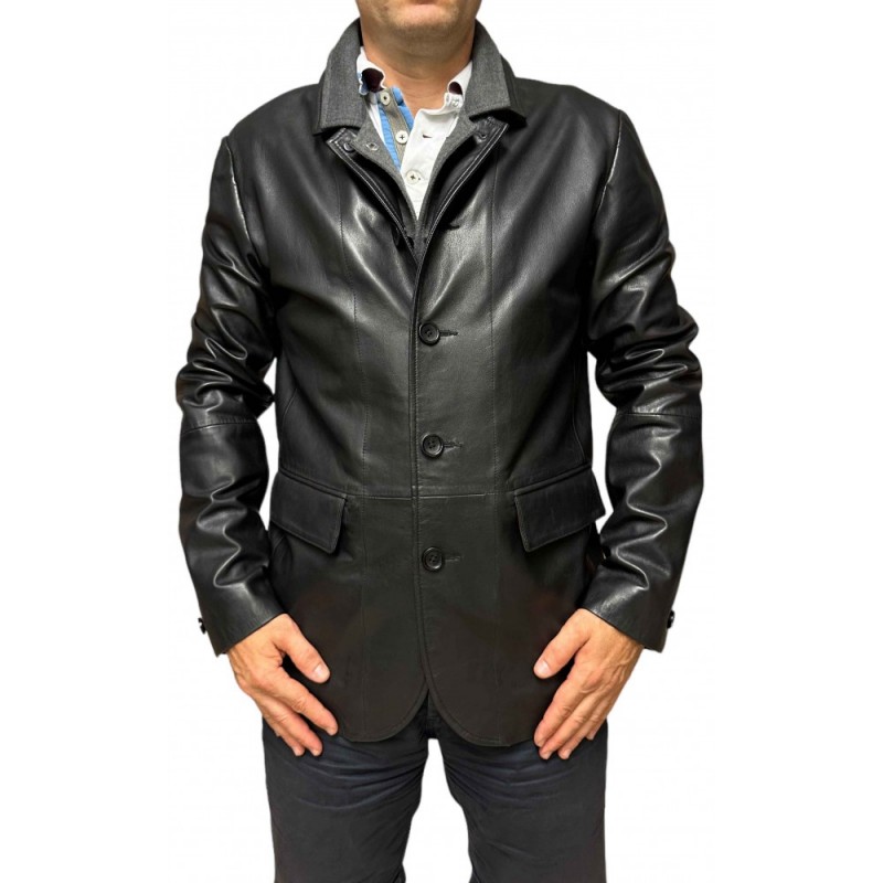 BO-SURVEY ΑΝΔΡΙΚΟ ΔΕΡΜΑΤΙΝΟ ΣΑΚΑΚΙ ΜΑΥΡΟ