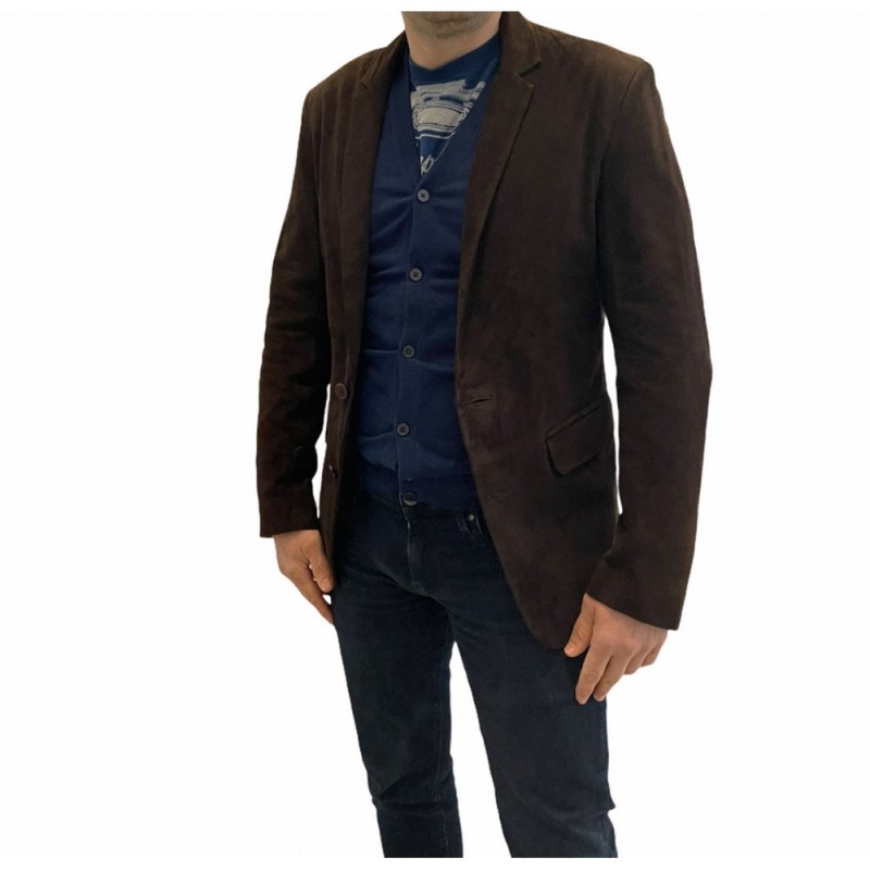 ME-732055-DK BROWN SUEDE ΑΝΔΡΙΚΟ ΔΕΡΜΑΤΙΝΟ ΚΑΦΕ ΣΑΚΑΚΙ ME-732055-DK BROWN SUEDE ΑΝΔΡΙΚΟ ΔΕΡΜΑΤΙΝΟ ΚΑΦΕ ΣΑΚΑΚΙ
