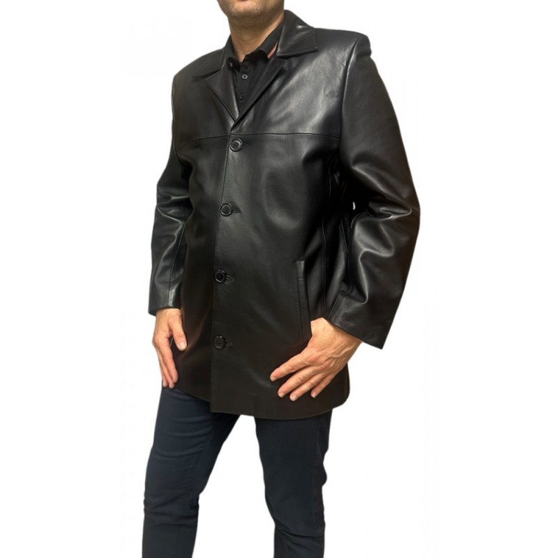 R-4007 ΑΝΔΡΙΚΟ ΔΕΡΜΑΤΙΝΟ ΤΖΑΚΕΤ ΜΑΥΡΟ R-4007 ΑΝΔΡΙΚΟ ΔΕΡΜΑΤΙΝΟ ΤΖΑΚΕΤ ΜΑΥΡΟ