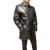 2001B MENS LEATHER COAT BLACK