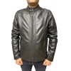 MANS LEATHER JACKET 4454 BLACK