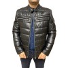 4457-BLACK ΑΝΔΡΙΚΟ ΔΕΡΜΑΤΙΝΟ ΜΠΟΥΦΑΝ PUFFER 