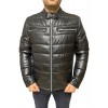 4457-BLACK ΑΝΔΡΙΚΟ ΔΕΡΜΑΤΙΝΟ ΜΠΟΥΦΑΝ PUFFER 