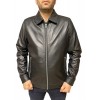 MENS LEATHER JACKET 4469 BLACK