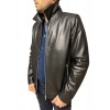 MENS LEATHER JACKET 4469 BLACK