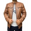 5081-PRAGUE MENS LEATHER BIKER JACKET
