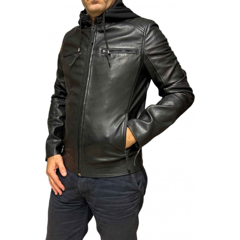 BO-190204 ΑΝΔΡΙΚΟ ΔΕΡΜΑΤΙΝΟ BIKER ΜΑΥΡΟ BO-190204 ΑΝΔΡΙΚΟ ΔΕΡΜΑΤΙΝΟ BIKER ΜΑΥΡΟ