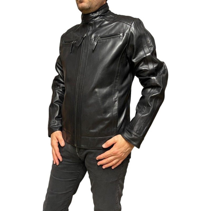 BO-LEWARD-3 ΑΝΔΡΙΚΟ ΔΕΡΜΑΤΙΝΟ BIKER ΜΑΥΡΟ BO-LEWARD-3 ΑΝΔΡΙΚΟ ΔΕΡΜΑΤΙΝΟ BIKER ΜΑΥΡΟ