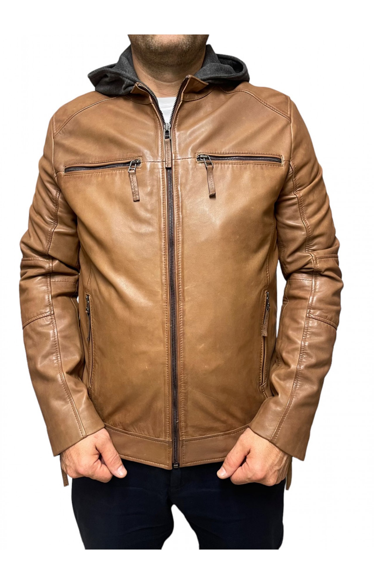 BO-1056-BOGOTA MENS LEATHER JACKET