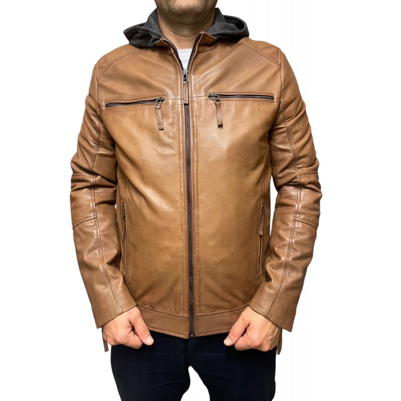 BO-1056-BOGOTA ΑΝΔΡΙΚΟ ΔΕΡΜΑΤΙΝΟ ΜΠΟΥΦΑΝ ΤΑΜΠΑ