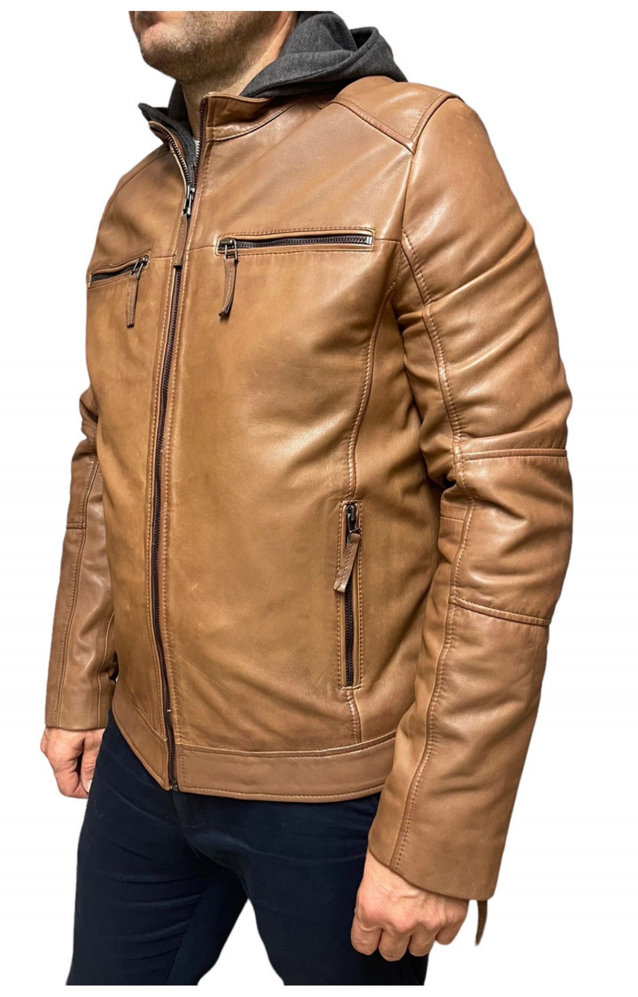 BO-1056-BOGOTA MENS LEATHER JACKET