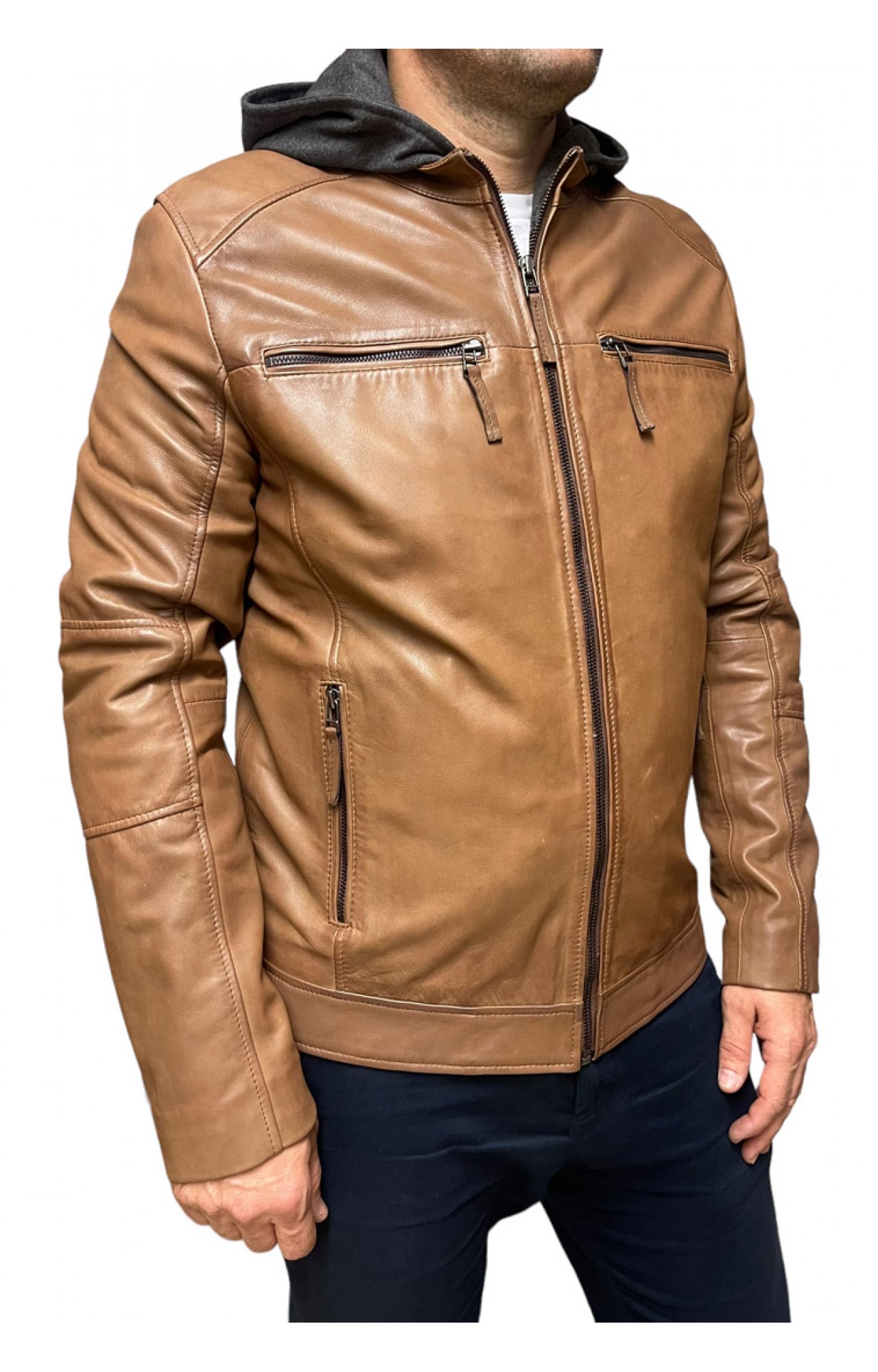 BO-1056-BOGOTA MENS LEATHER JACKET
