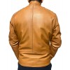 HARDY-1 MENS COGNAC LEATHER JACKET