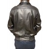 ID-4560-BLACK ΑΝΔΡΙΚΟ ΔΕΡΜΑΤΙΝΟ BOMBER ΜΠΟΥΦΑΝ ΜΑΥΡΟ