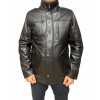 ID-4561-BLACK MENS LEATHER JACKET