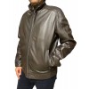 ID-4563-DK BROWN MENS LEATHER JACKET