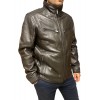 ID-4577-DK BROWN ΑΝΔΡΙΚΟ ΔΕΡΜΑΤΙΝΟ ΜΠΟΥΦΑΝ ΣΚΟΥΡΟ ΚΑΦΕ