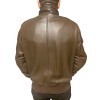 MENS LEATHER JACKET 4503 BROWN