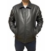 LAZARUS-BLACK MENS LEATHER JACKET