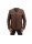 BO-ADAL MENS LEATHER BIKER BROWN