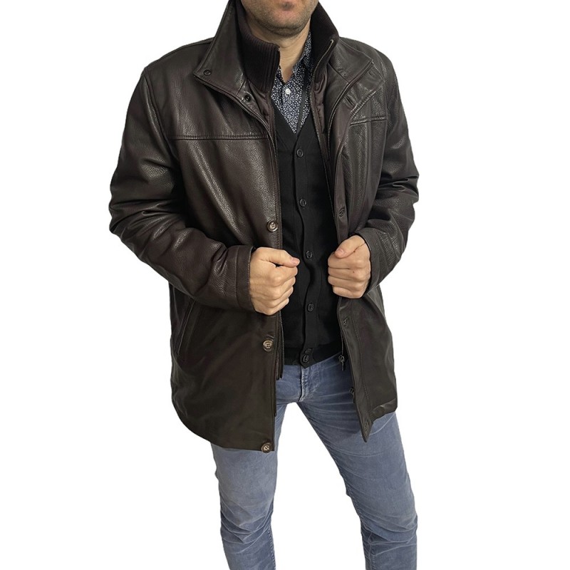 LUIS 7754-43 ΑΝΔΡΙΚΟ ΔΕΡΜΑΤΙΝΟ ΜΠΟΥΦΑΝ ΚΑΦΕ LUIS 7754-43 ΑΝΔΡΙΚΟ ΔΕΡΜΑΤΙΝΟ ΜΠΟΥΦΑΝ ΚΑΦΕ