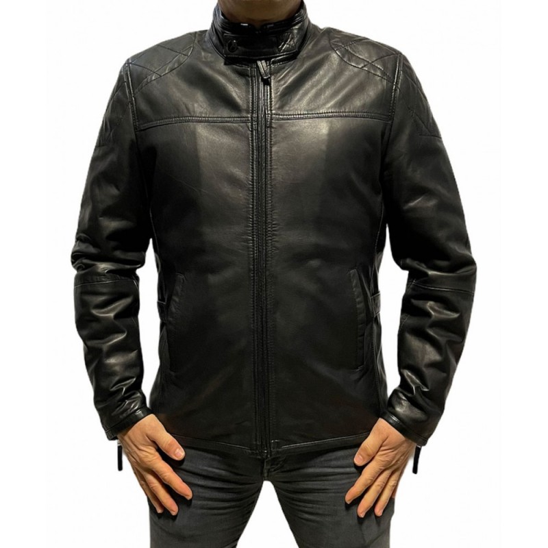 M170208 ΑΝΔΡΙΚΟ ΔΕΡΜΑΤΙΝΟ BIKER ΜΑΥΡΟ M170208 ΑΝΔΡΙΚΟ ΔΕΡΜΑΤΙΝΟ BIKER ΜΑΥΡΟ