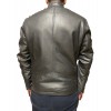VESPA-BLACK MENS LEATHER JACKET