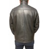 DERRY-BLACK MENS LEATHER BIKER JACKET