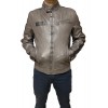 UC-5044 MENS LEATHER BIKER JACKET ANTHRACITE