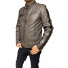 UC-5044 MENS LEATHER BIKER JACKET ANTHRACITE