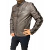 UC-5044 MENS LEATHER BIKER JACKET ANTHRACITE