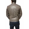 UC-5044 MENS LEATHER BIKER JACKET ANTHRACITE