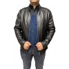 D-4051-BLACK MENS LEATHER JACKET