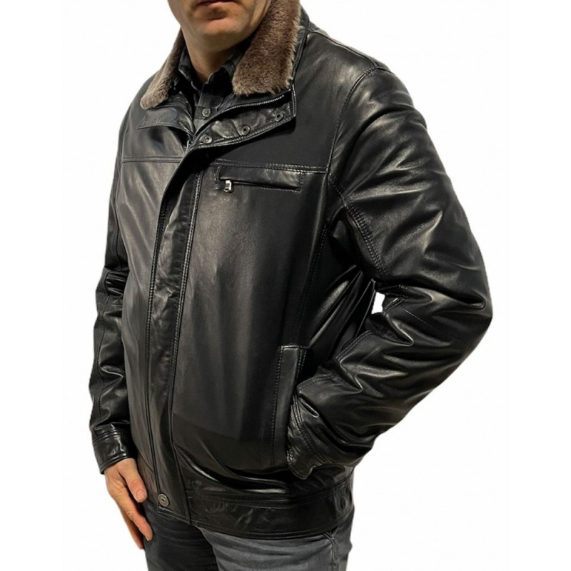 SAVOY ΑΝΔΡΙΚΟ ΔΕΡΜΑΤΙΝΟ ΜΠΟΥΦΑΝ ΜΑΥΡΟ SAVOY ΑΝΔΡΙΚΟ ΔΕΡΜΑΤΙΝΟ ΜΠΟΥΦΑΝ ΜΑΥΡΟ