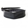 RITA WIDE BINDING BELT WOMEN'S GENUINE LEATHER BLACK