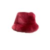 WOMEN'S KATIA BURGUNDY FUR HAT