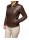 BO-SABRA-BOGOTA WOMENS LEATHER JACKET DARK BROWN