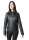 BO-LENI WOMENS BLACK BIKER LEATHER JACKET 