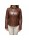 BO-LENI WOMENS BROWN LEATHER JACKET