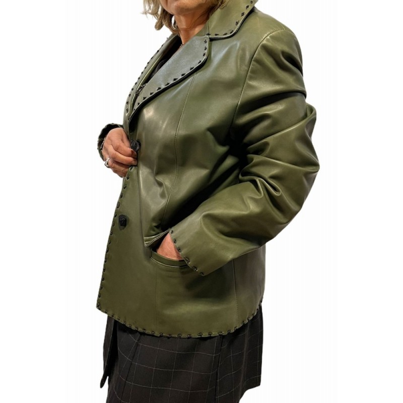 138 ΓΥΝΑΙΚΕΙΟ ΔΕΡΜΑΤΙΝΟ ΚΛΑΣΙΚΟ ΣΑΚΑΚΙ ΜΕΣΑΤΟ ΛΑΔΙ