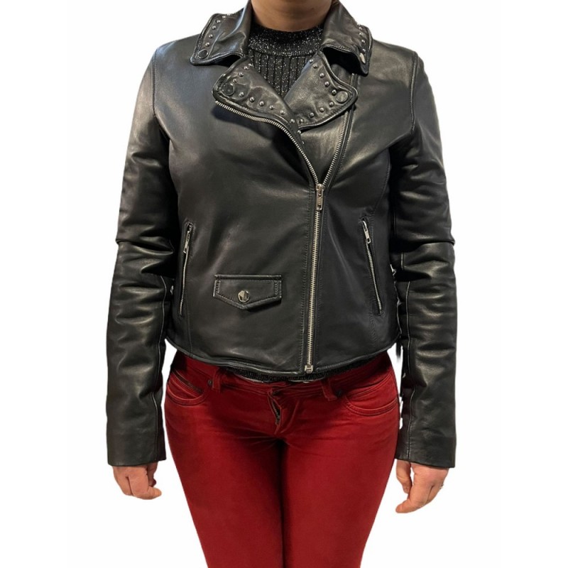 BO-TYLER ΓΥΝΑΙΚΕΙΟ ΔΕΡΜΑΤΙΝΟ ΜΠΟΥΦΑΝ ΜΑΥΡΟ