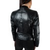 MARKOS LEATHER B-5041 WOMENS LEATHER BLACK JACKET 