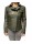 WOMENS LEATHER JACKET LIA OLIVE