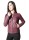 MARKOS LEATHER LIMA WOMENS BORDEAUX LEATHER BIKER JACKET