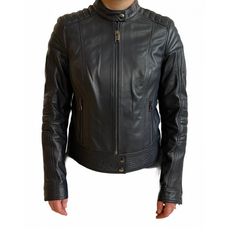 MARKOS LEATHER R-8380 ΓΥΝΑΙΚΕΙΟ ΔΕΡΜΑΤΙΝΟ BIKER ΜΠΛΕ MARKOS LEATHER R-8380 ΓΥΝΑΙΚΕΙΟ ΔΕΡΜΑΤΙΝΟ BIKER ΜΠΛΕ