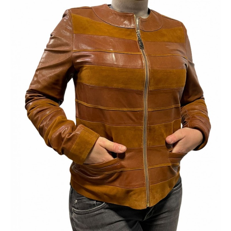 V-83 ΓΥΝΑΙΚΕΙΟ ΔΕΡΜΑΤΙΝΟ ΜΕΣΑΤΟ ΤΥΠΟΥ CHANEL ΤΑΜΠΑ