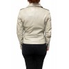MUFFIN-ECRU WOMENS LEATHER JACKET