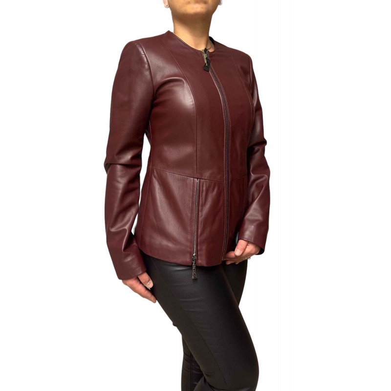 R-9637 ΓΥΝΑΙΚΕΙΟ ΔΕΡΜΑΤΙΝΟ BIKER ΜΠΟΡΝΤΩ R-9637 ΓΥΝΑΙΚΕΙΟ ΔΕΡΜΑΤΙΝΟ BIKER ΜΠΟΡΝΤΩ