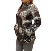  MARKOS LEATHER R8265-C WOMENS LEATHER BROWN JACKET