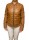 AW23-60-COGNAC ΓΥΝΑΙΚΕΙΟ ΔΕΡΜΑΤΙΝΟ BOMBER ΜΠΟΥΦΑΝ PUFFER ΤΑΜΠΑ